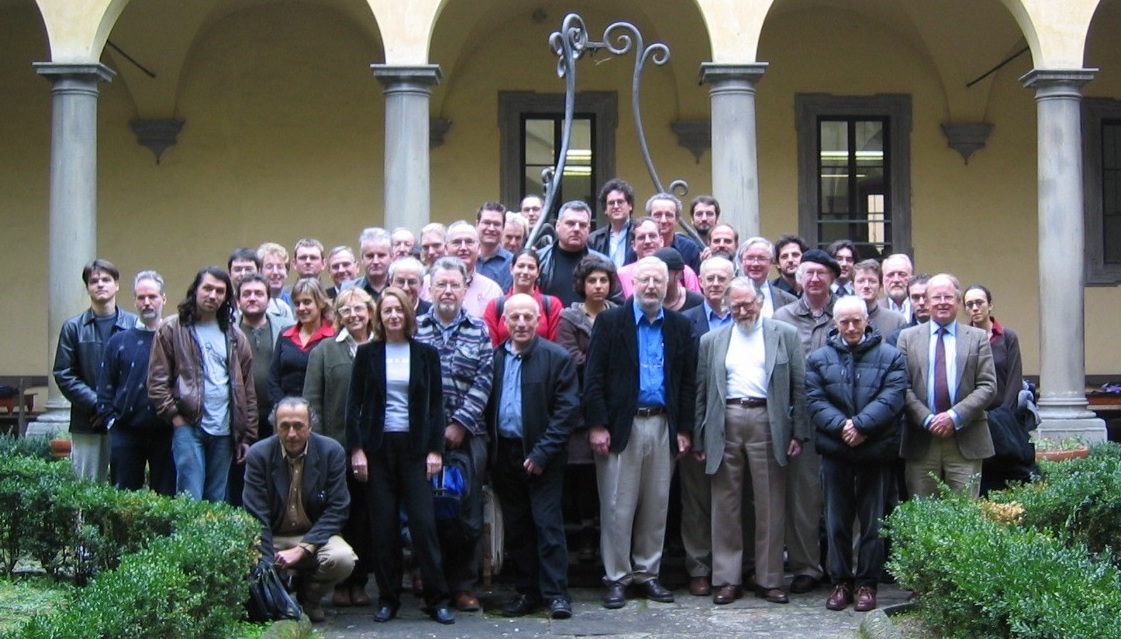 Participants at the Ramifications of Category Theory conference, Florence 2003